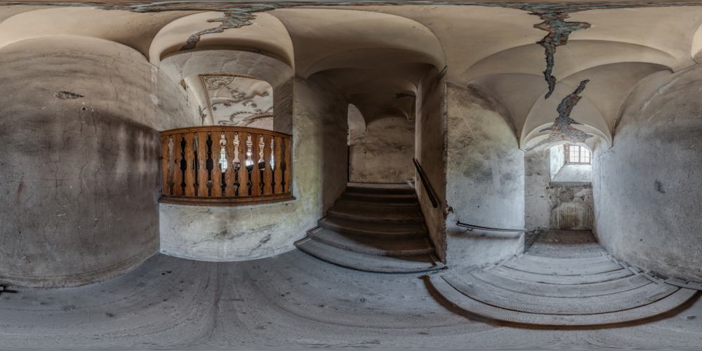Wasserschloss Tauchritz - Treppenhaus