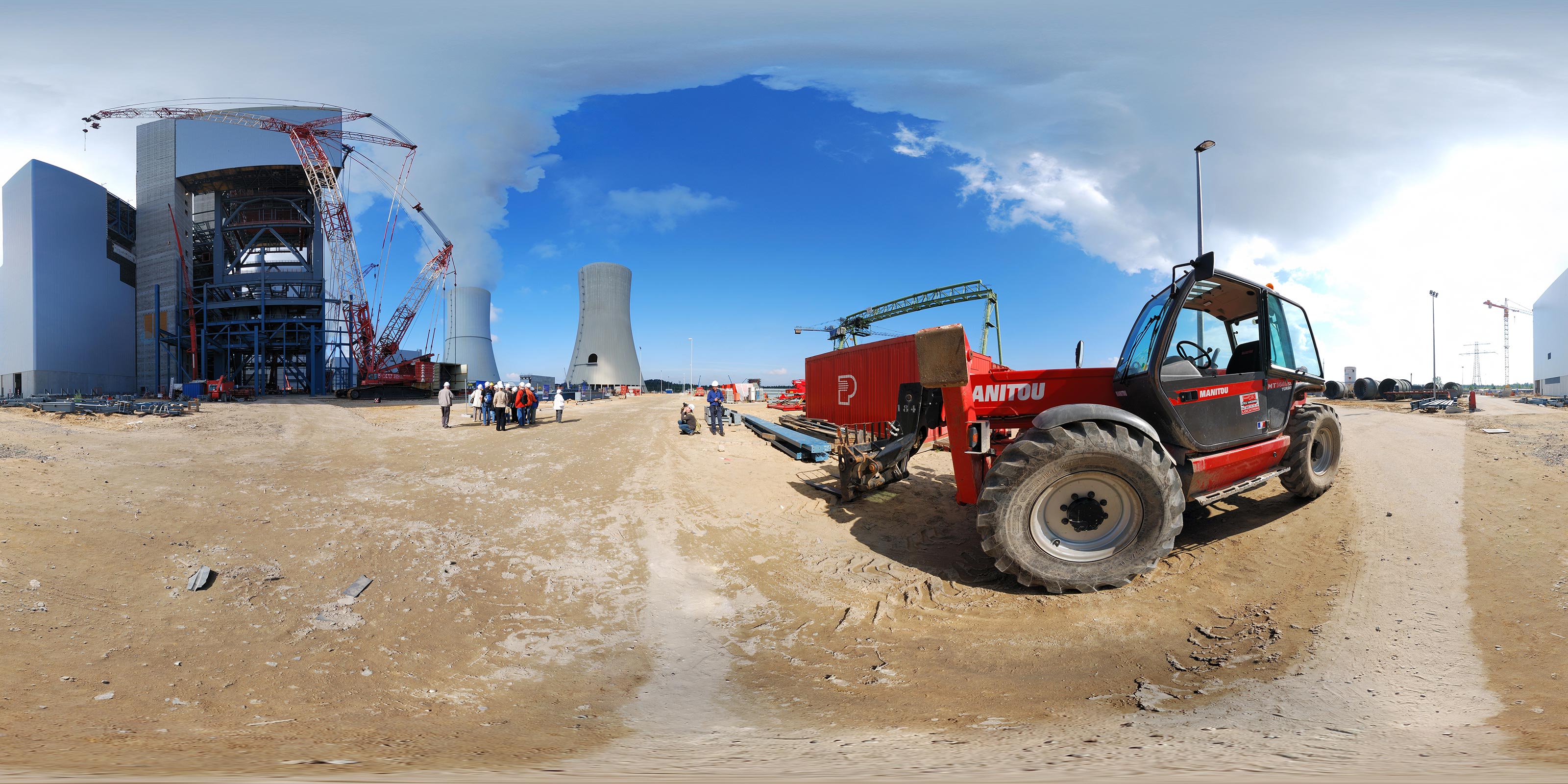 Baustelle Block R