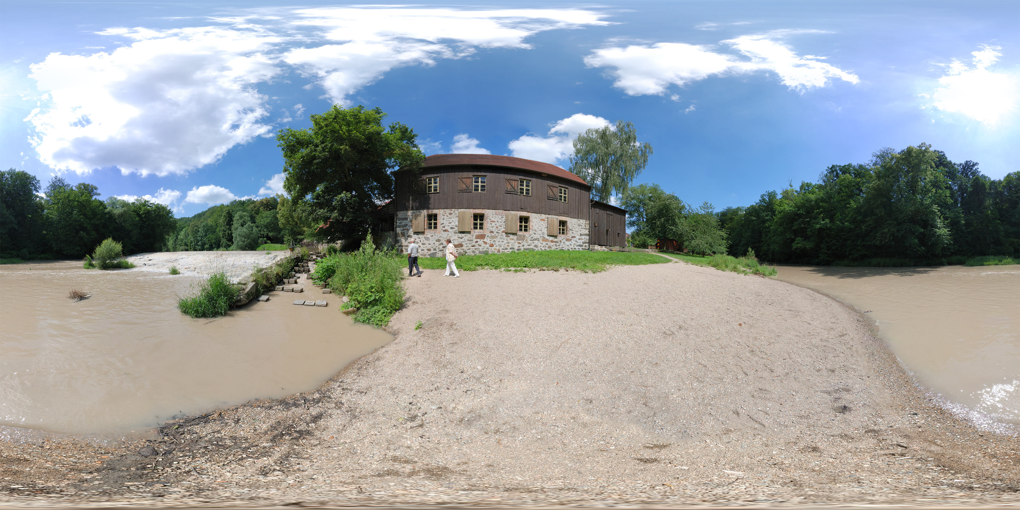 Neißewehr am Kloster