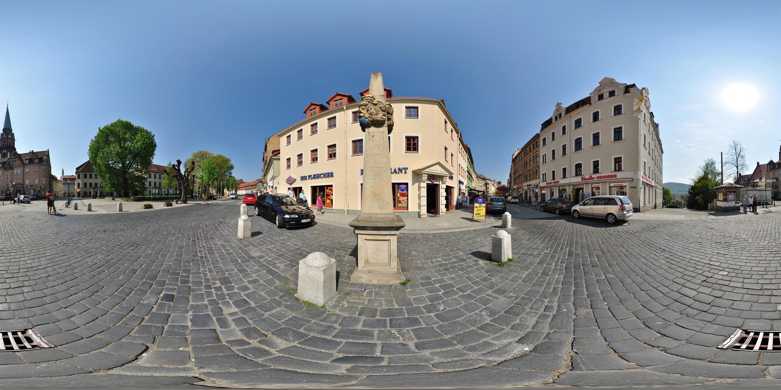 Bahnhofsstraße Postsäule