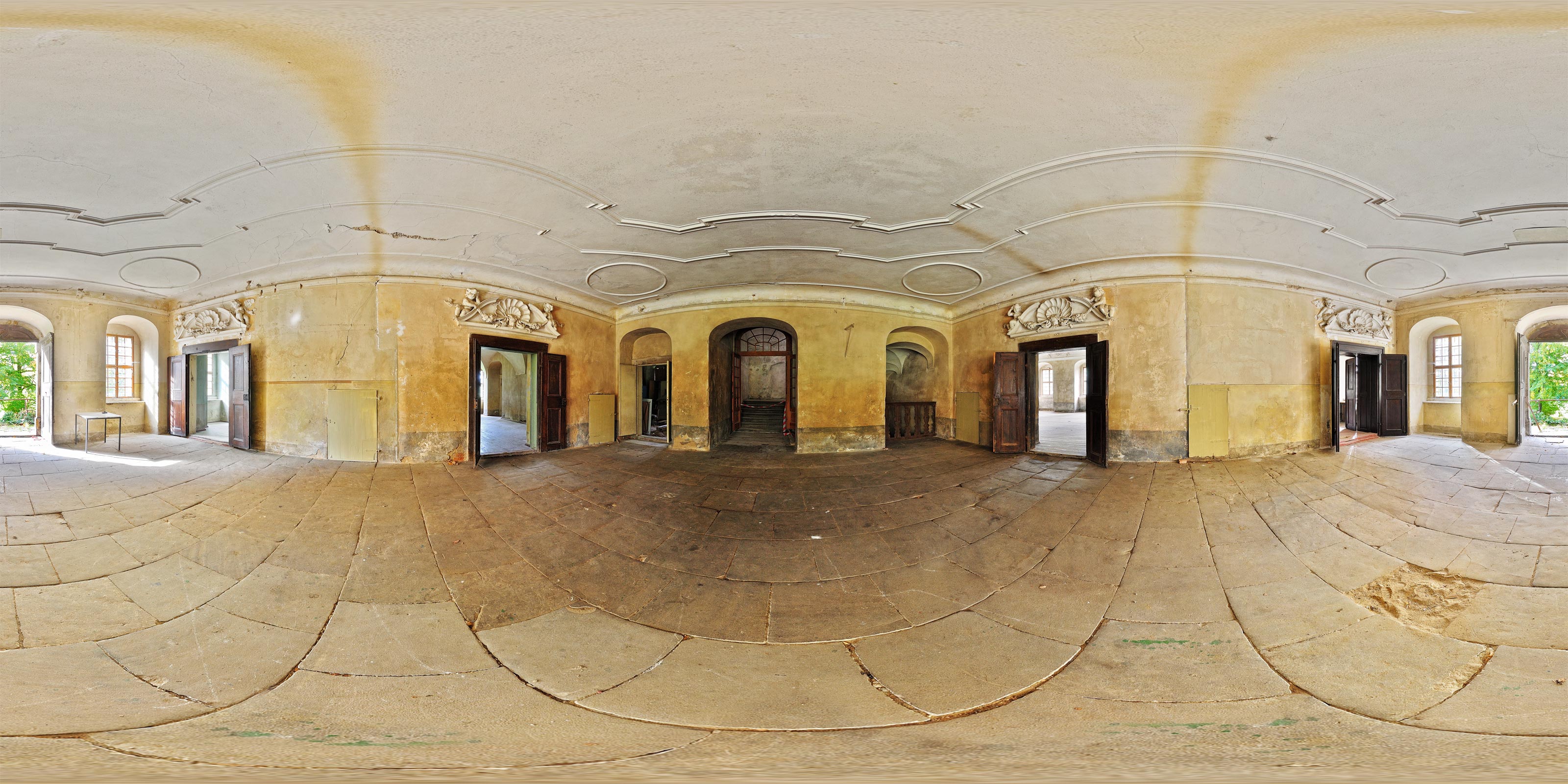 Wasserschloss Tauchritz - Eingangshalle