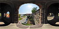 360 Grad Panorama: Aussicht auf die Altstadtbrücke (Stadt Görlitz)