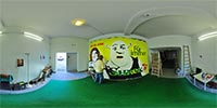 360 Grad Panorama: letzter aktiver Theatermaler Deutschlands (Stadt Görlitz)