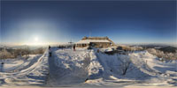 360 Grad Panorama: Hochwald Hochwaldbaude 1 (Gemeinde Oybin)