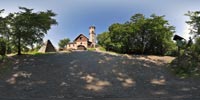 360 Grad Panorama: Hochwald Turmbaude (Gemeinde Oybin)