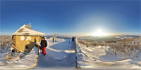 360 Grad Panorama: Hochwald Hochwaldbaude 2 (Gemeinde Oybin)