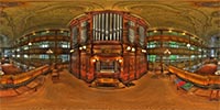 360 Grad Panorama: Neugersdorfer Barockkirche - Orgelempore (Stadt Neugersdorf)