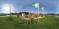 360 Grad Panorama: Austellung Freizeitgartenbau (6. Sächsische Landesgartenschau)