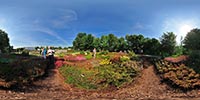360 Grad Panorama: Der Heidegarten (6. Sächsische Landesgartenschau)