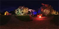 360 Grad Panorama: Eisenbahnviadukt (6. Sächsische Landesgartenschau)