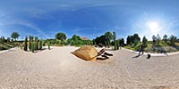360 Grad Panorama: Sauriergarten (6. Sächsische Landesgartenschau)
