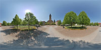 360 Grad Panorama: Zinsendorfplatz (Stadt Niesky)