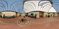 360 Grad Panorama: Sanitärgebäude (SeeCamping Zittauer Gebirge)