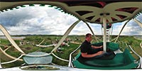 360 Grad Panorama: Riesenrad (FREIZEIT-OASE Olbersdorfer See)