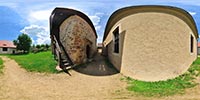 360 Grad Panorama: Steinstock (Schloß Königshain)