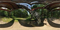 360 Grad Panorama: Schlechteberg 485 m (Stadt Ebersbach)