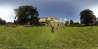 360 Grad Panorama: Kanitz-Kyawsche Schloß Hainewalde (Gemeinde Hainewalde)