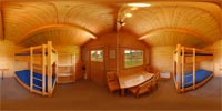 360 Grad Panorama: Camping Hütte (SeeCamping Zittauer Gebirge)