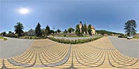 360 Grad Panorama: evangelisch-lutherische Kirche 1 (Gemeinde Großschönau)