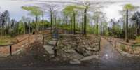 360 Grad Panorama: Spreequelle auf dem Kottmar (Gemeinde Eibau)