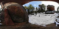 360 Grad Panorama: Kelchstein 1 (Gemeinde Oybin)