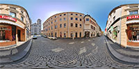 360 Grad Panorama: Innere Weberstraße (Stadt Zittau)