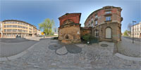 360 Grad Panorama: Löwenrelief am Wasserwerk (Stadt Zittau)