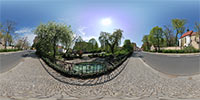 360 Grad Panorama: Schleifermännchenbrunnen (Stadt Zittau)