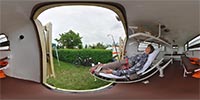 360 Grad Panoramen: 19. Kfz Veteranentreffen 2010 in Strahwalde