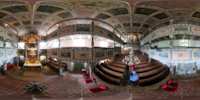 360 Grad Panorama: Bergkirche Innenansicht (Gemeinde Oybin)