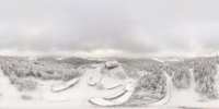360 Grad Panorama: Hochwald - Hochwaldbaude (Gemeinde Oybin)