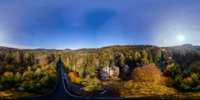 360 Grad Panorama: Kelchsteine (Gemeinde Oybin)