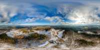 360 Grad Panorama: Kottmar - Berbaude und Turm (Gemeinde Eibau)