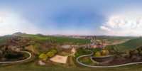 360 Grad Panorama: Oberoderwitzer Rodelpark (Gemeinde Oderwitz)