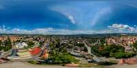 360 Grad Panorama: Luftpanorama - Theaterring (Stadt Zittau)